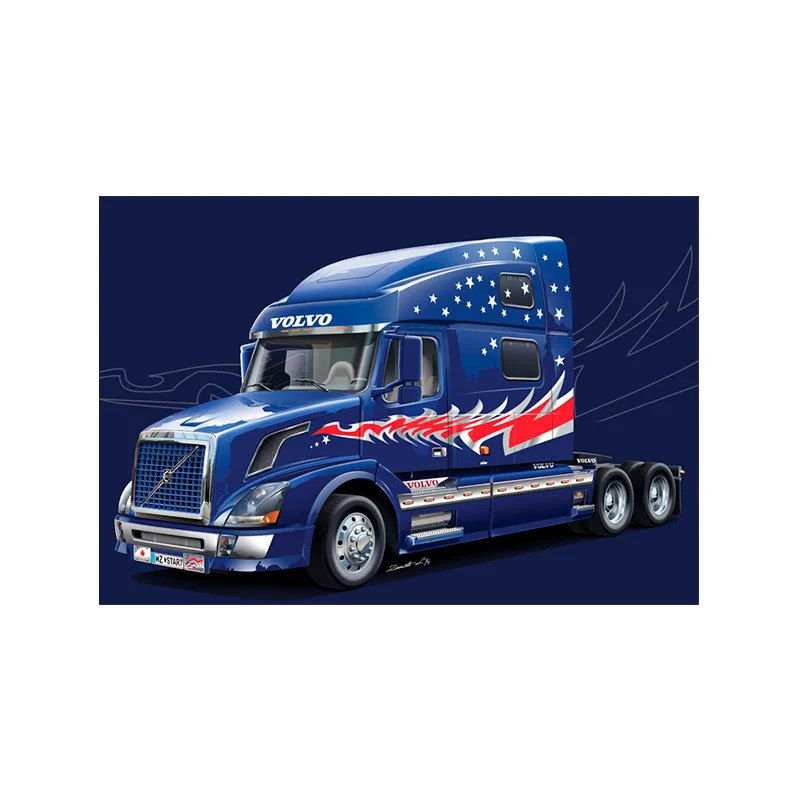 Product image 2: Italeri Exhibition Volvo VN 780 Truck 1:24