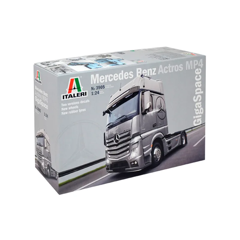 Product image 2: Italeri MB Actros MP4 GigaSpace Truck 1:24