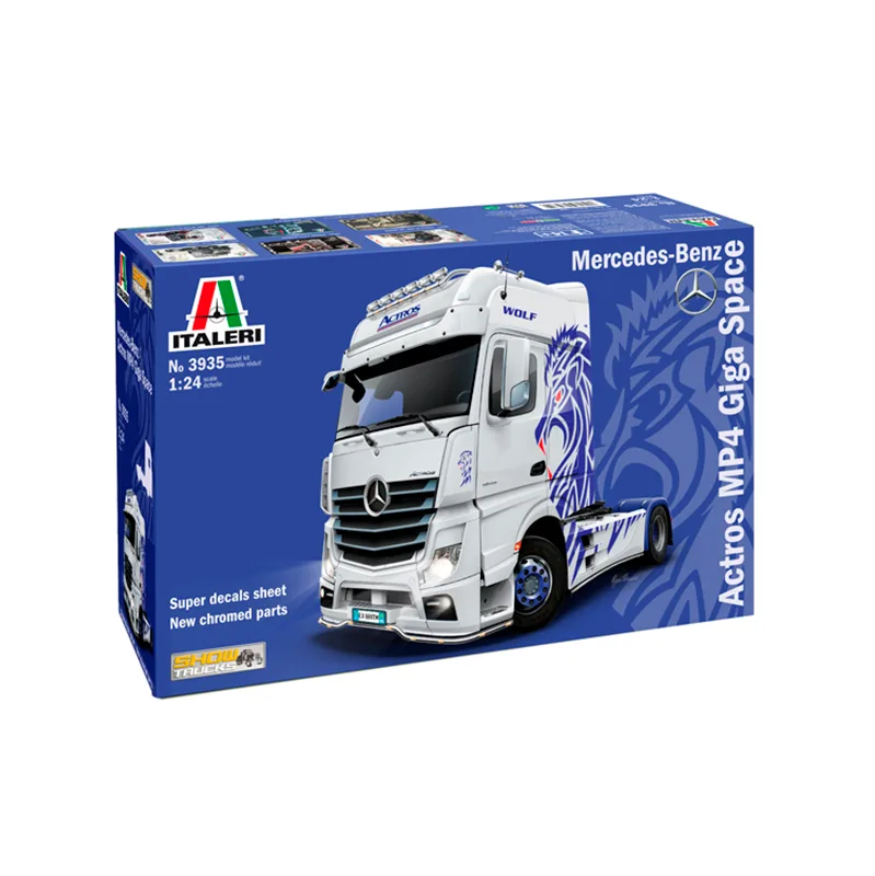 Immagine del prodotto 2: Italeri Camion expo. MB Actros MP4 Giga Space 1:24