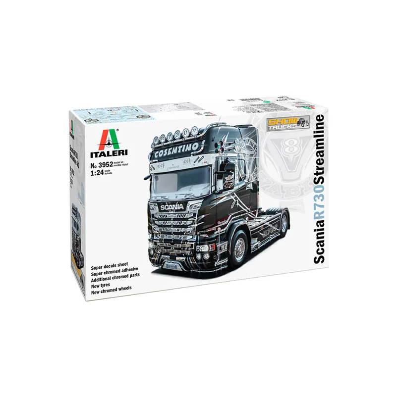 Product image 2: Italeri Scania R730 Streamline 4x2 Expo Truck 1:24