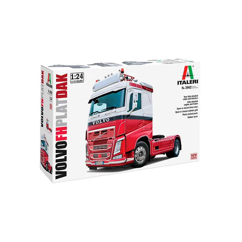Product image 2: Italeri Volvo FH low roof Truck 1:24
