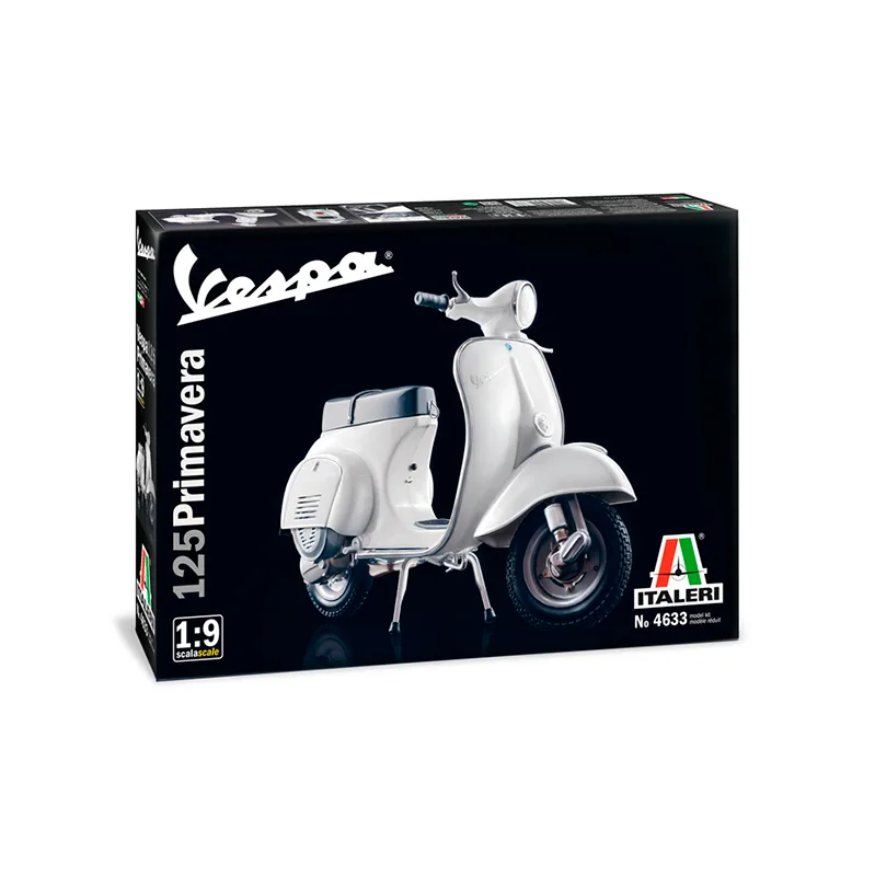 Immagine del prodotto 2: Italeri Motociclette Vespa 125 Primavera 1:9