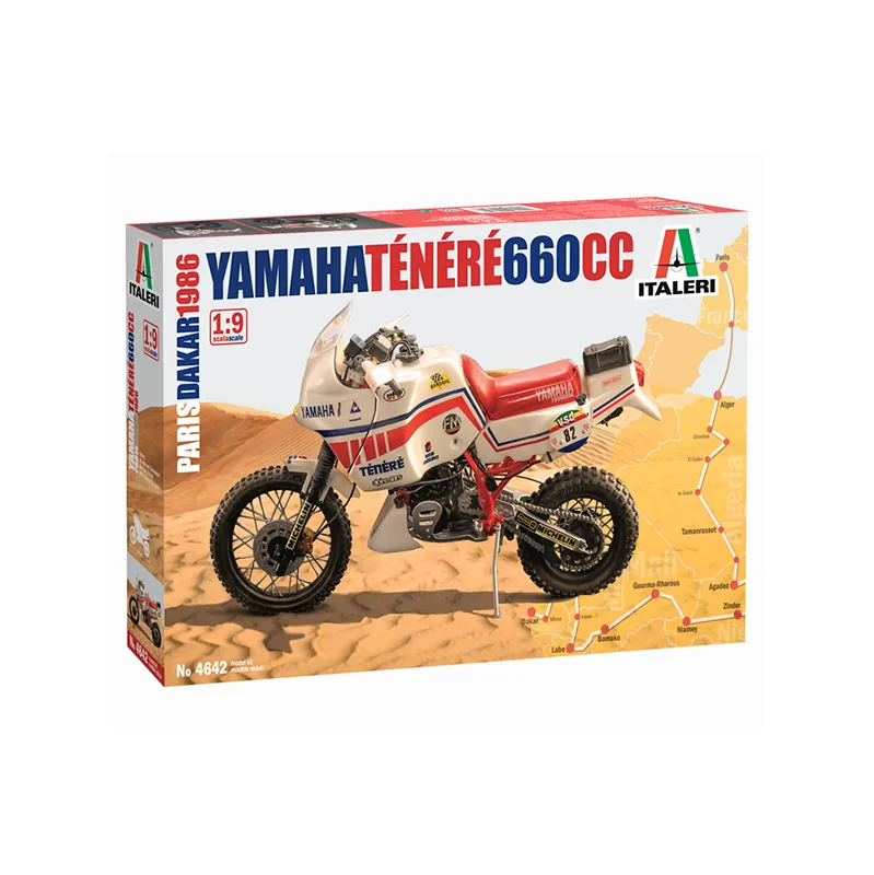 Imagen del producto 2: Italeri Motos Yamaha Ténéré 660 cc 1986 1:9