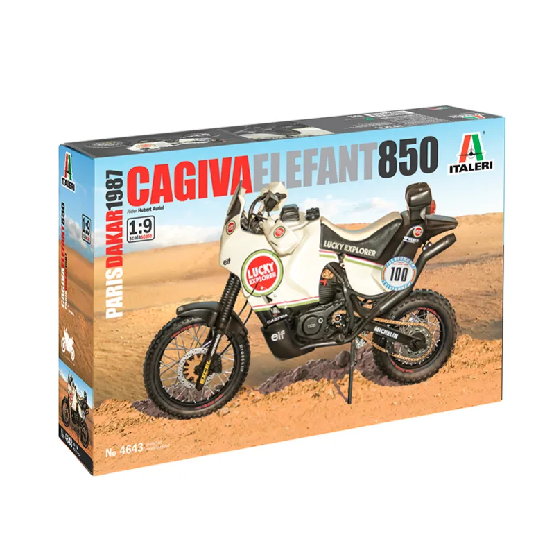 Immagine del prodotto 3: Italeri Motociclette Cagiva Elefant 850 Par.-Dak. 1987 1:9