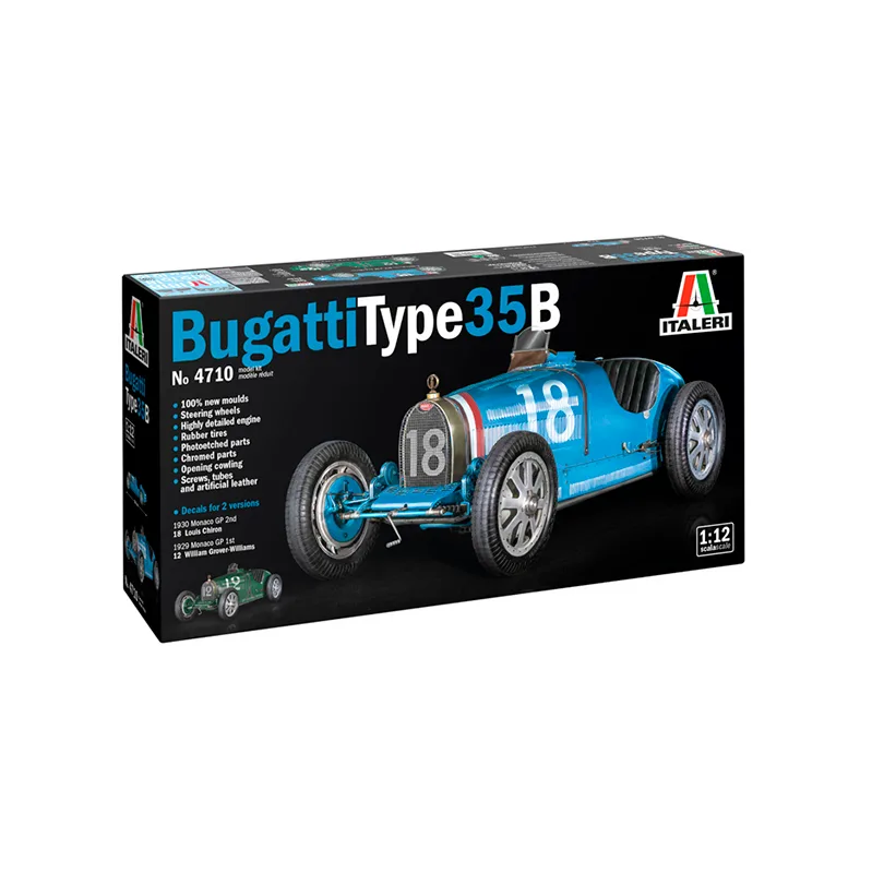 Imagen del producto 3: Italeri Coche Bugatti Type 35B 1:12