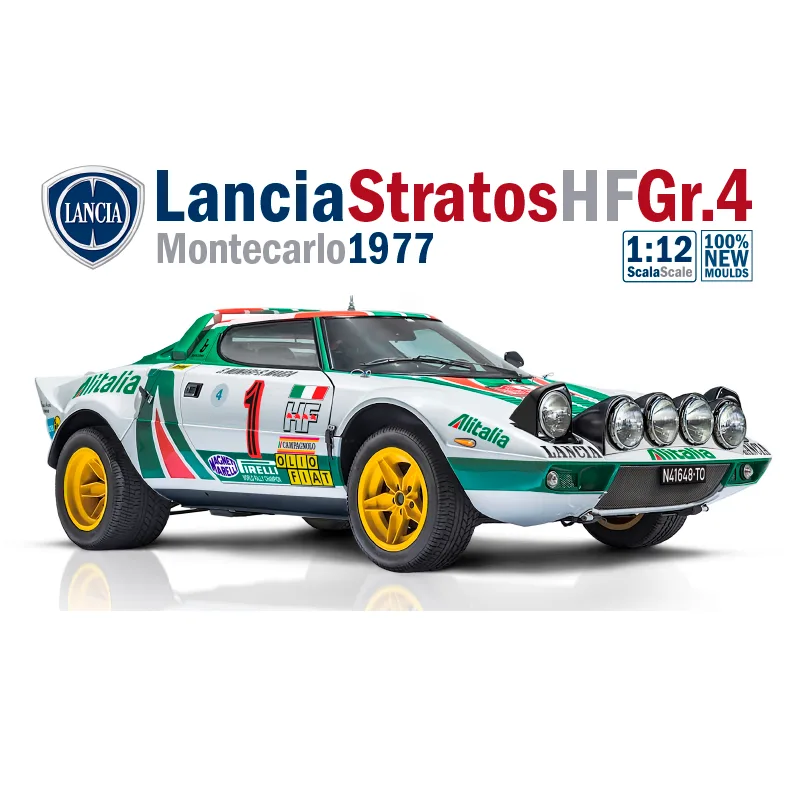 Italeri Automobile Lancia Stratos HF Gr.4 1:12