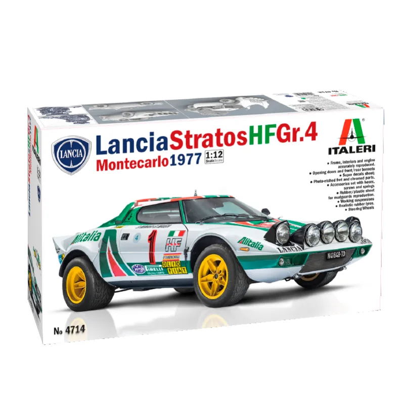 Immagine del prodotto 2: Italeri Automobile Lancia Stratos HF Gr.4 1:12
