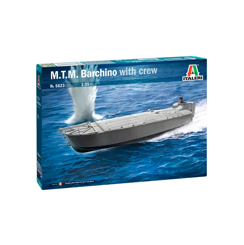 Immagine del prodotto 2: Italeri Nave M.T.M. Barchino with crew 1:35
