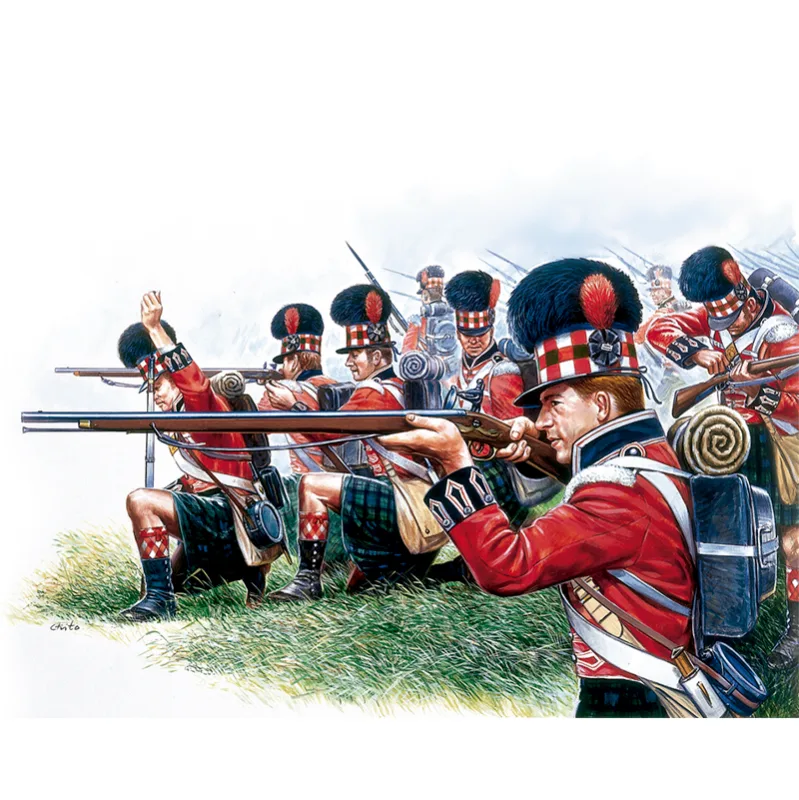 Immagine del prodotto 2: Italeri Figure Highlander Infantry - Napoleonic War 1:72