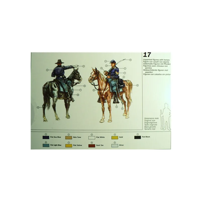 Product image 2: Italeri Historical Figures Union Cavalry (American Civil War) 1:72