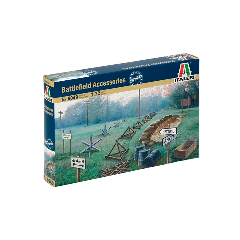 Imagen del producto 2: Italeri Acc.diorama Battlefield Accessories (WWII) 1:72