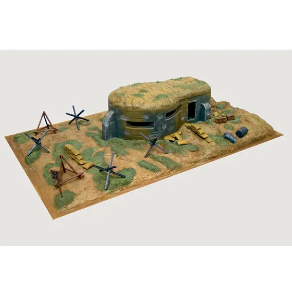 Italeri Acc.diorama Bunker and accessories (WWII) 1:72