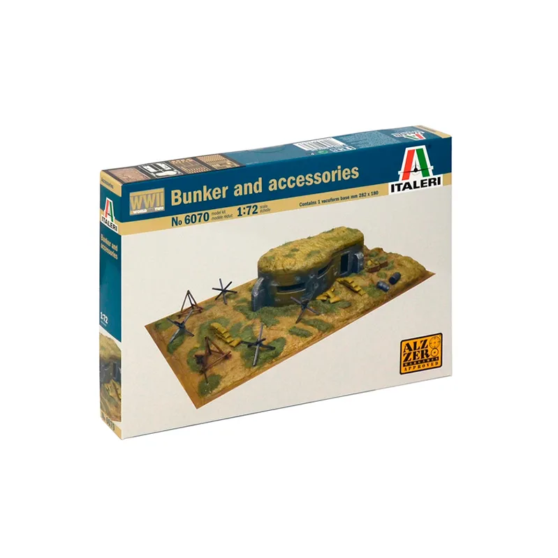 Imagen del producto 2: Italeri Acc.diorama Bunker and accessories (WWII) 1:72