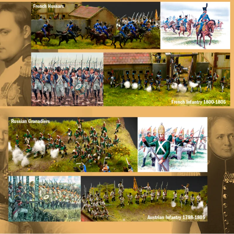 Product image 4: Italeri Diorama Austerlitz 1805 - Fighting for Sokolnitz 1:72