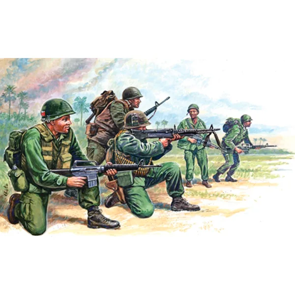 Italeri Fig. Soldados Amer. Special Forces (Vietnam) 1:72