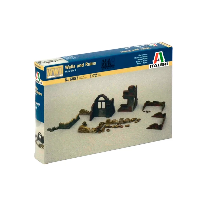 Imagen del producto 2: Italeri Acc.diorama Walls and Ruins 1:72
