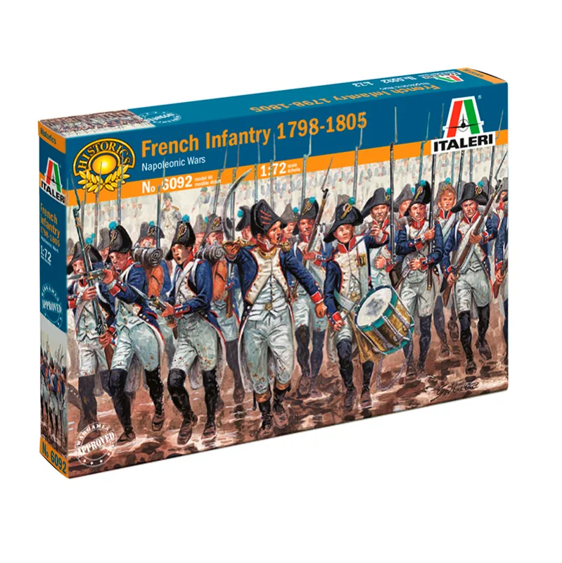 Immagine del prodotto 2: Italeri Figurine French Infantry 1798-1805 1:72