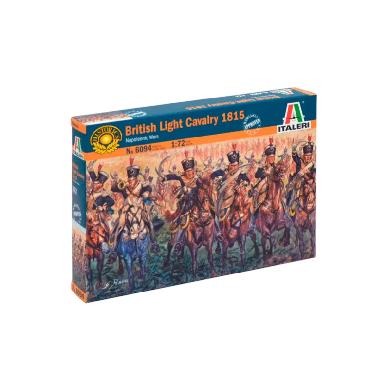 Imagen del producto 2: Italeri Fig. Históricas British Light Cavalry 1815 (Nap. W.) 1:72
