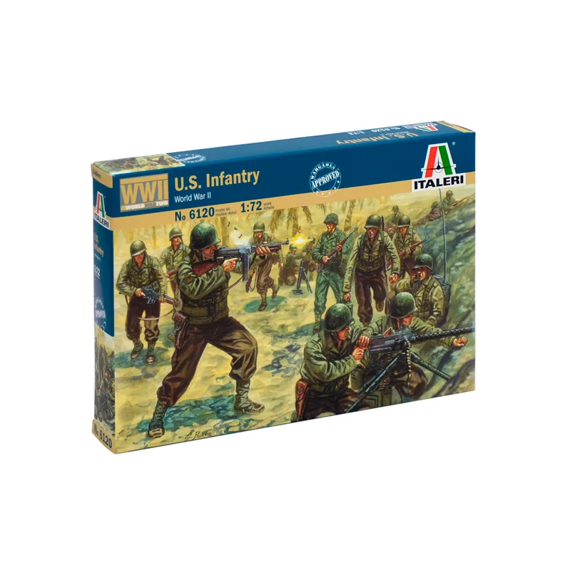 Immagine del prodotto 2: Italeri Fig. Soldati American Infantry (WWII) 1:72