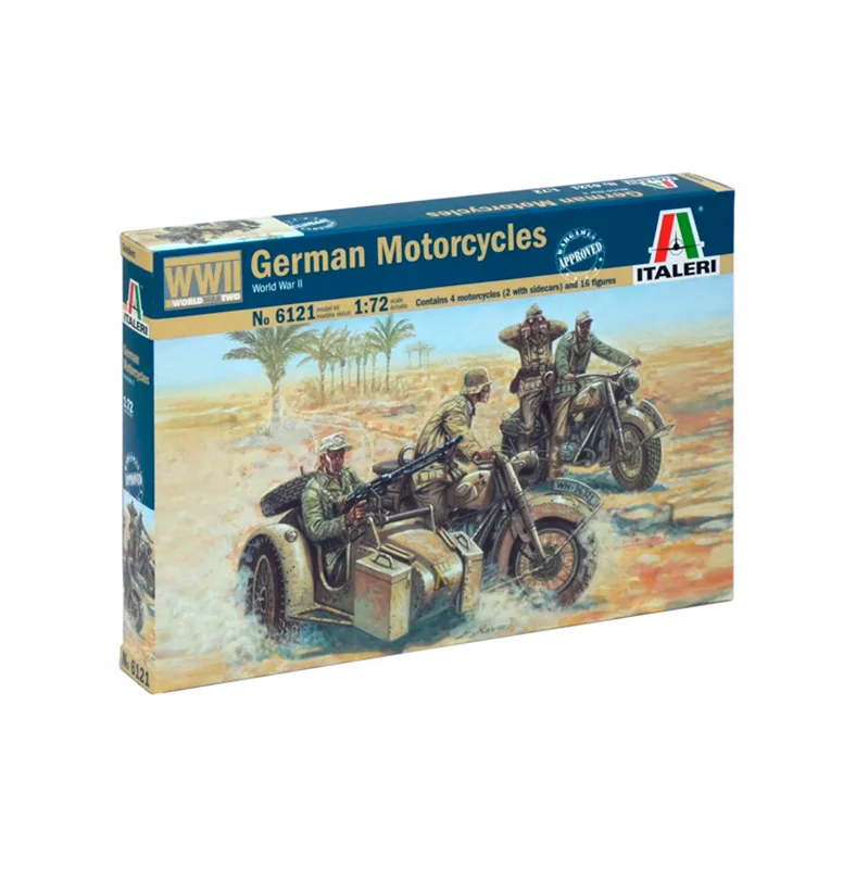 Immagine del prodotto 2: Italeri Fig. Soldati German Motorcycles (WWII) 1:72