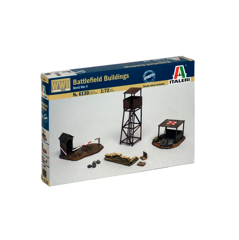 Imagen del producto 2: Italeri Acc.diorama Battlefield Buiildings 1:72