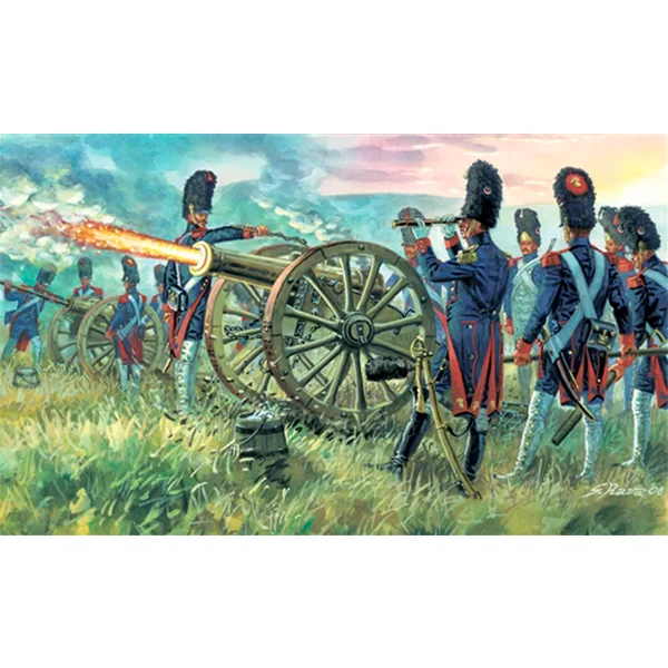 Italeri Fig. Storiche French Imp. Guard Artillery (Nap. W.) 1:72