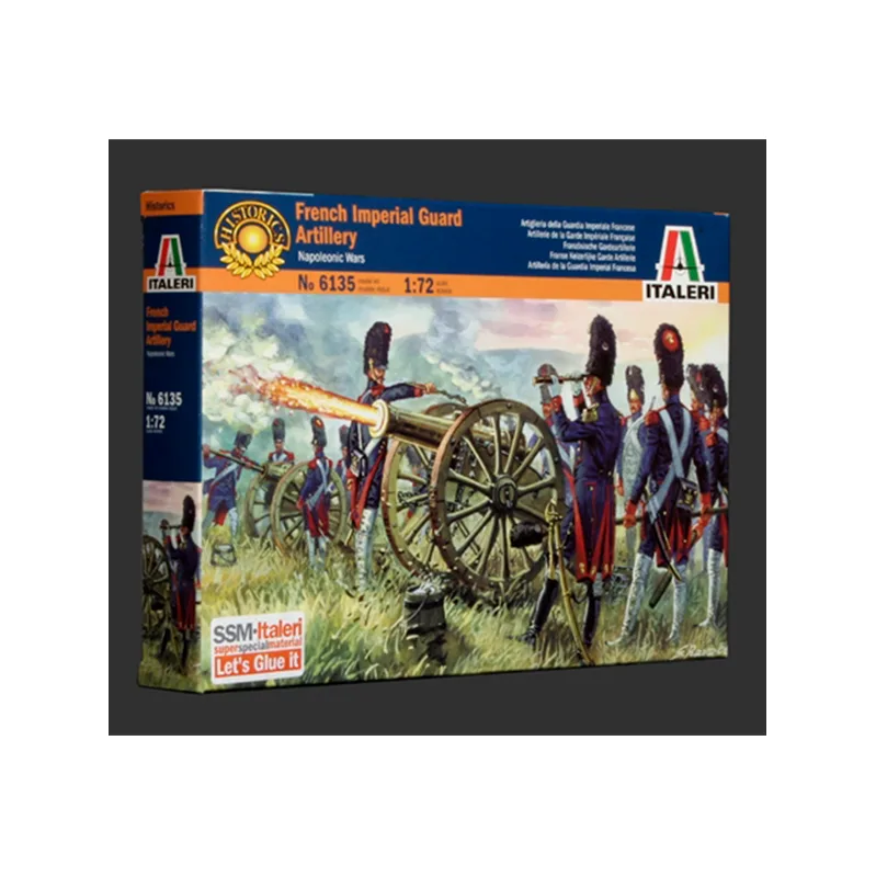 Product image 2: Italeri Historical Figures French Imp. Guard Artillery (Nap. W.) 1:72