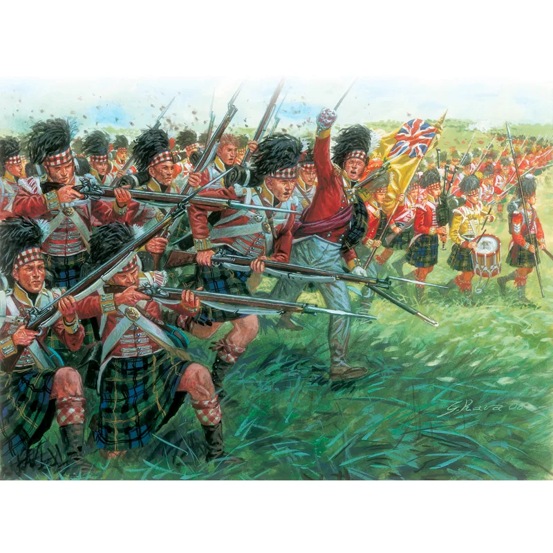 Italeri Fig. Históricas Scots Infantry (Nap. Wars) 1:72