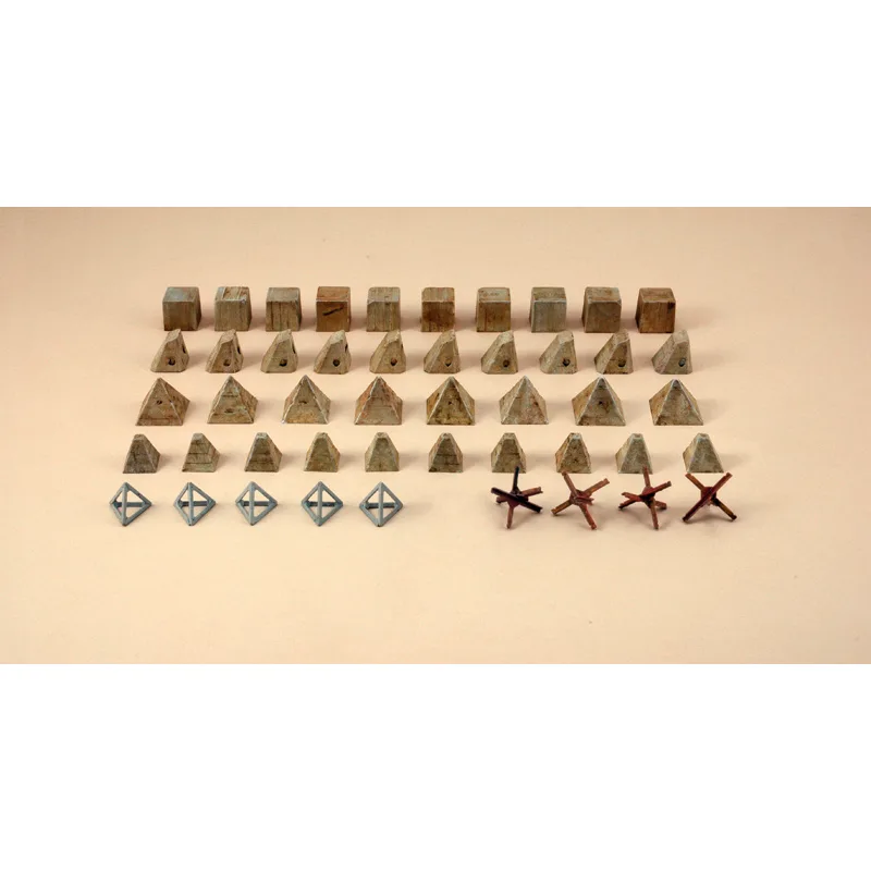 Italeri Acc.diorama Anti Tank Obstacles 1:72