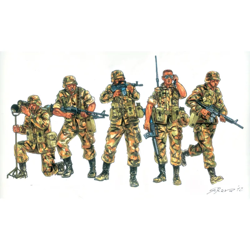 Immagine del prodotto 2: Italeri Fig. Soldati U.S. Infantry (1980s) 1:72