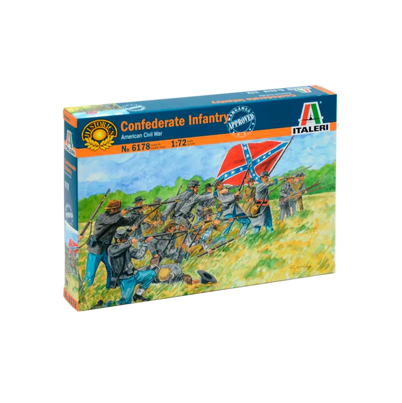 Immagine del prodotto 2: Italeri Fig. Storiche Confederate Inf. (American Civil war) 1:72