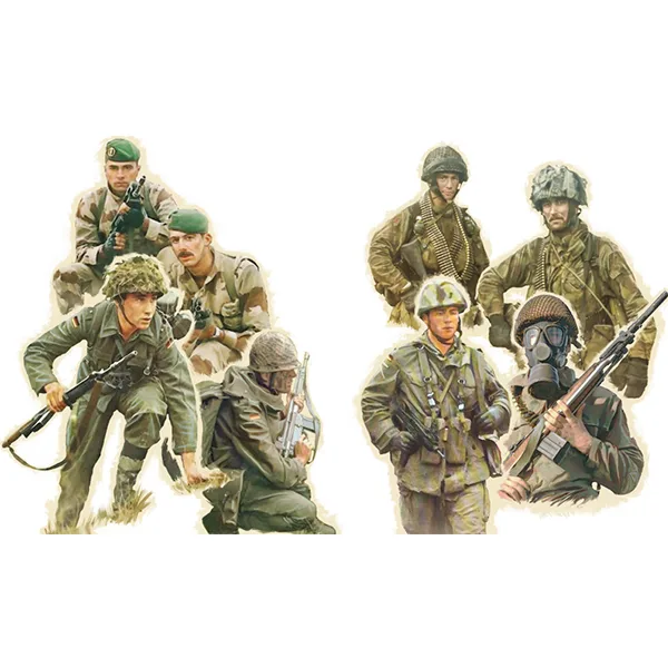 Italeri Figures Nato troops (1980’s) 1:72