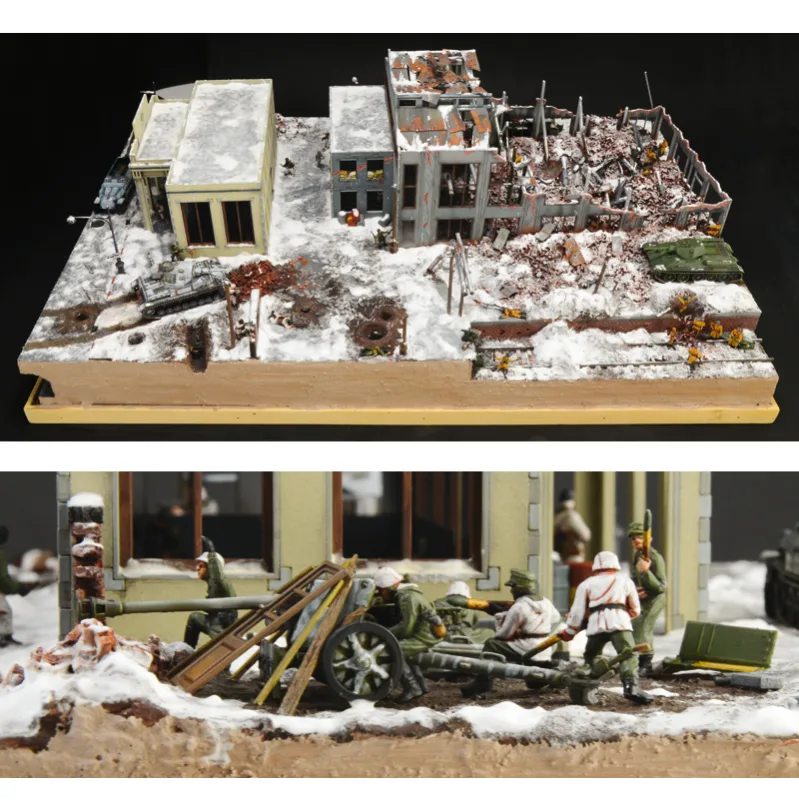 Immagine del prodotto 2: Italeri Battle sets Stalingrad Tractor Plant 1942 1:72