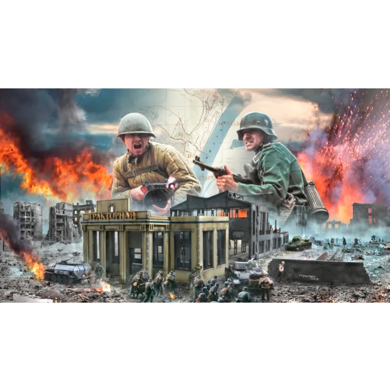 Immagine del prodotto 3: Italeri Battle sets Stalingrad Tractor Plant 1942 1:72