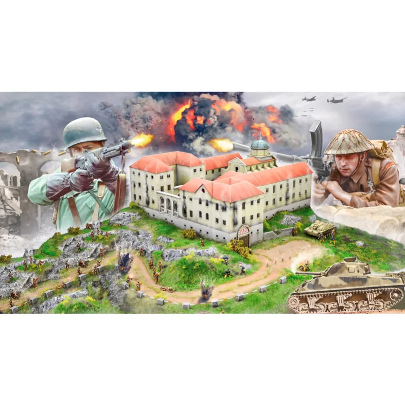 Product image 2: Italeri Battle sets Montecassino Abbey 1944 1:72