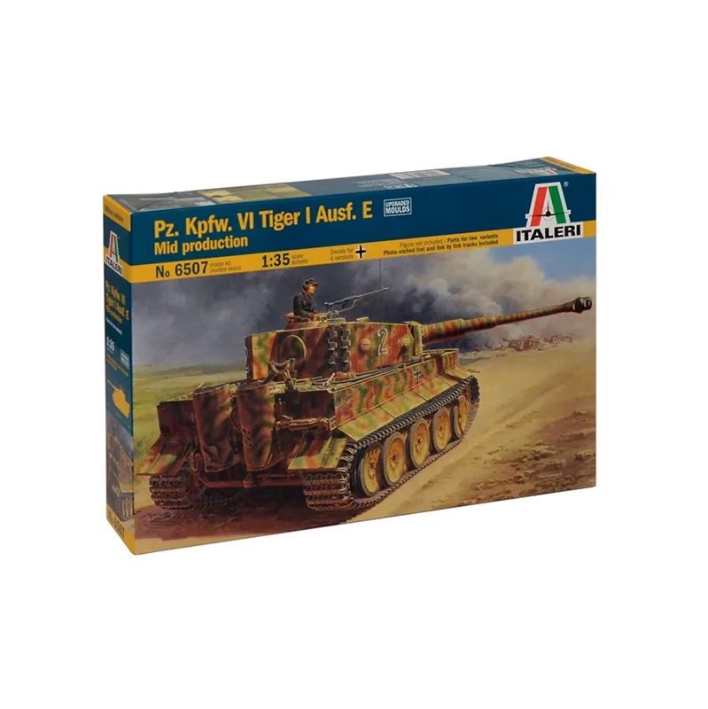Product image 2: Italeri Pz.Kpfw. VI Tiger I Ausf. E mid prod. Tank 1:35
