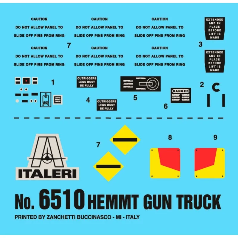 Product image 3: Italeri HEMTT Gun Truck Military Vehicle 1:35