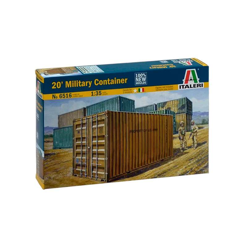 Imagen del producto 2: Italeri Accesorios 20’ Military Container 1:35