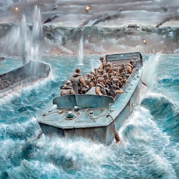 Italeri Barco y figuras LCVP with US Infantry 1:35