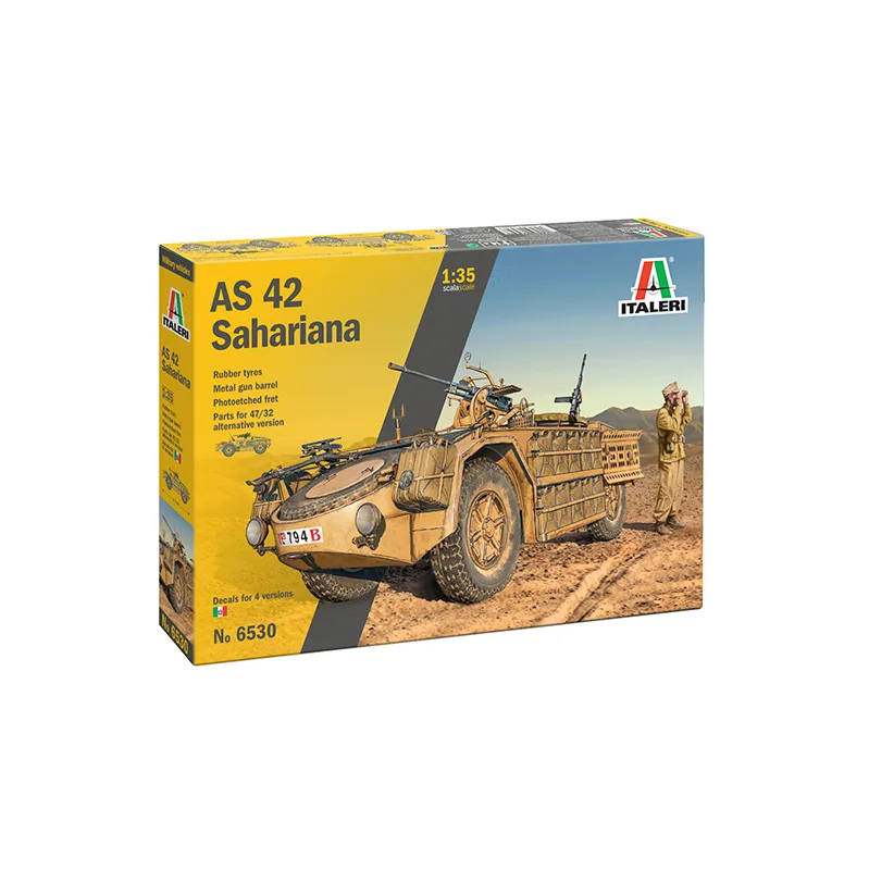 Product image 2: Italeri AS 42 Sahariana Military Vehicle 1:35