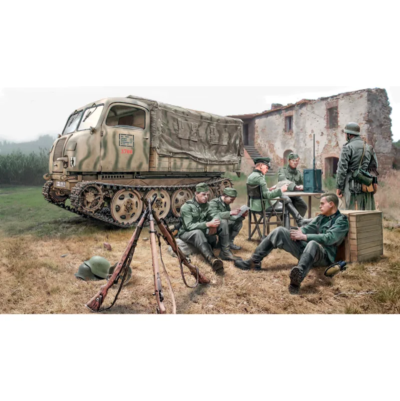 Product image 2: Italeri Steyr RSO/01 Military Vehicle w/ Germ. Soldiers 1:35