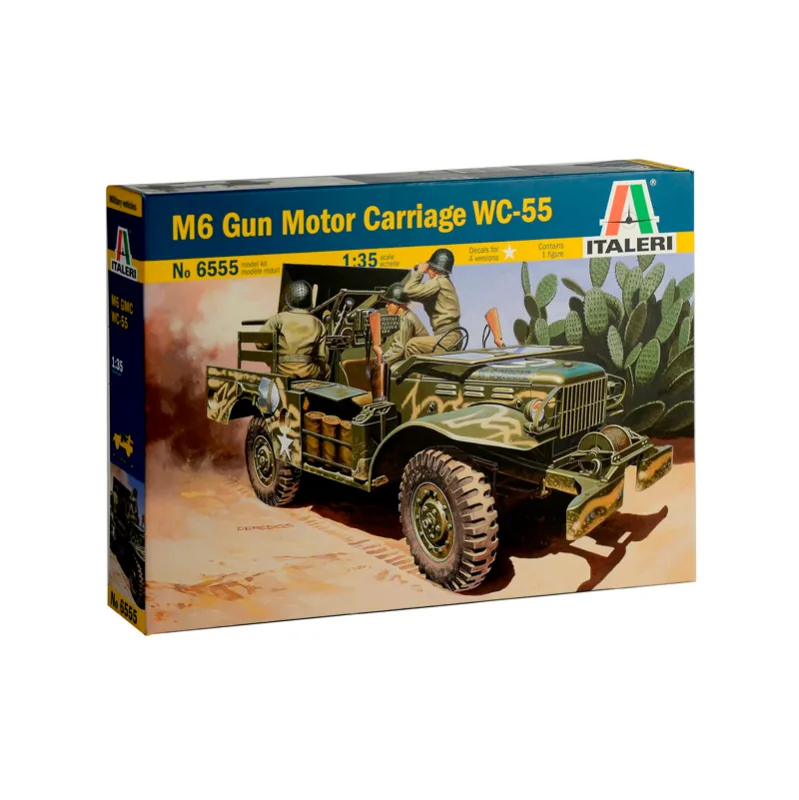 Product image 2: Italeri M6 Gun Motor Carriage WC-55 Military Vehicle 1:35