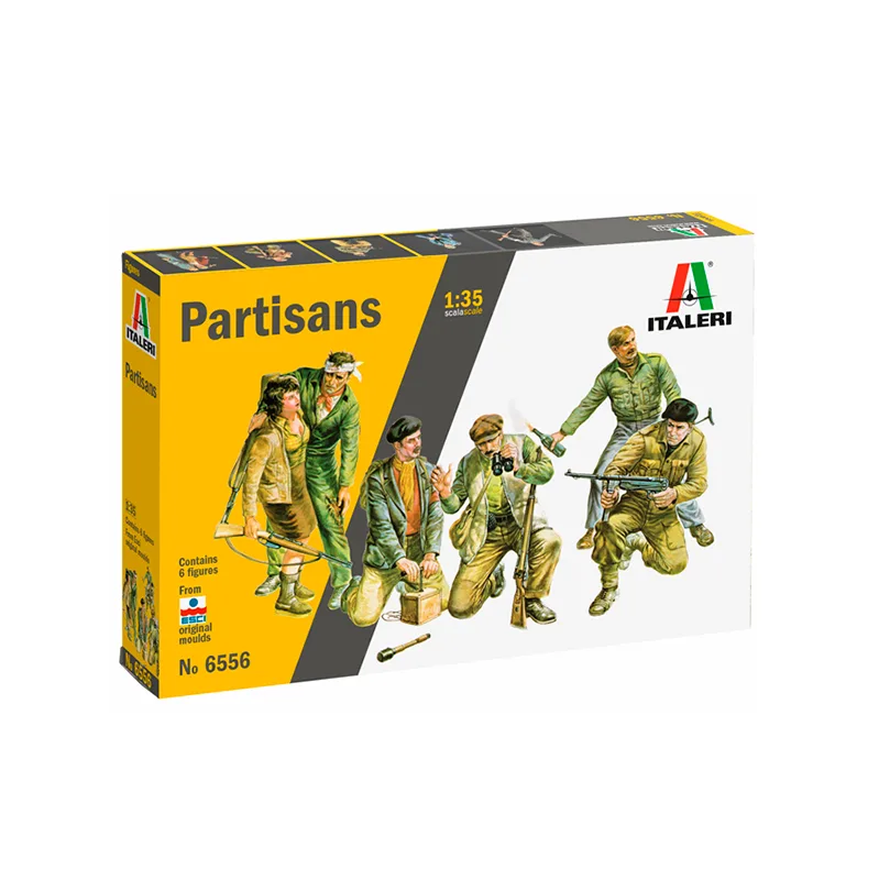 Product image 2: Italeri Partisan Soldiers Figures 1:35