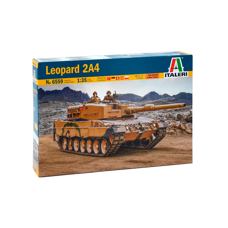Product image 2: Italeri Leopard 2A4 Tank 1:35