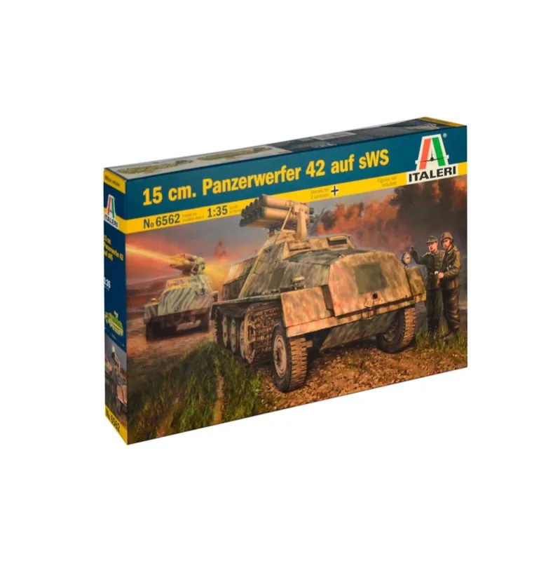 Immagine del prodotto 2: Italeri Veicolo militare 15 cm. Panzerwerfer 42 auf sWS 1:35