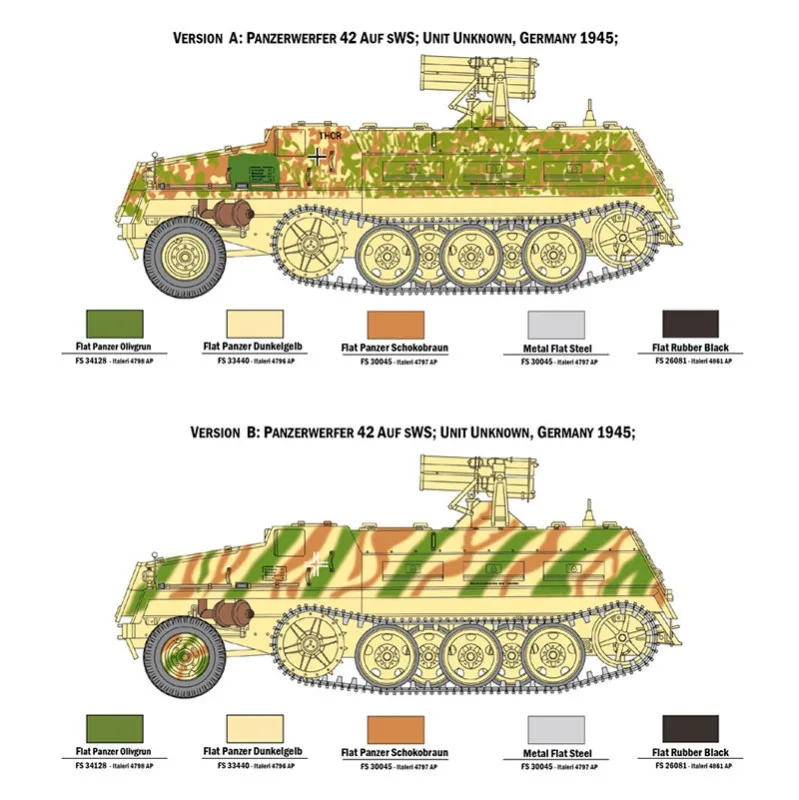Immagine del prodotto 3: Italeri Veicolo militare 15 cm. Panzerwerfer 42 auf sWS 1:35