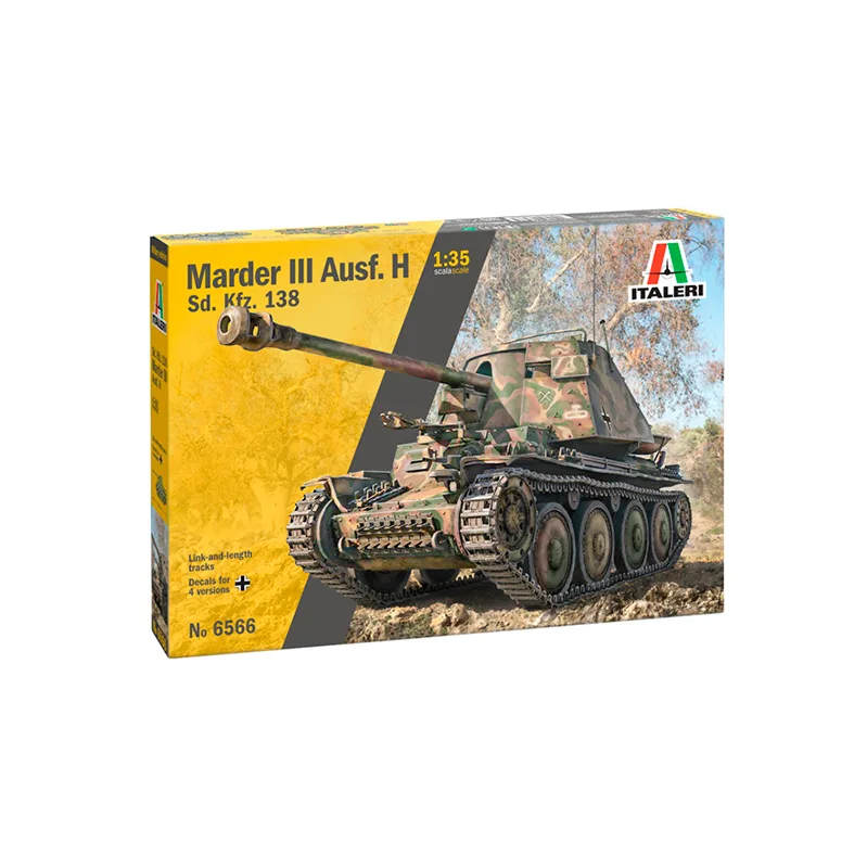 Product image 2: Italeri Sd.Kfz 138 Marder III Ausf. H Tank 1:35