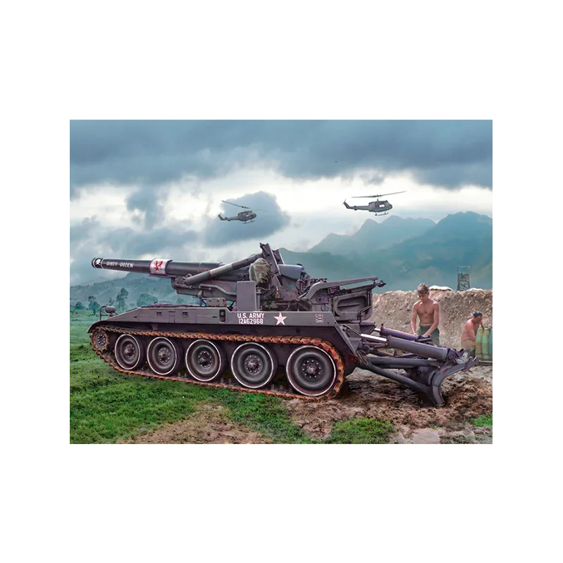 Imagen del producto 2: Italeri Tanque M110 Self Propelled Howitzer 1:35