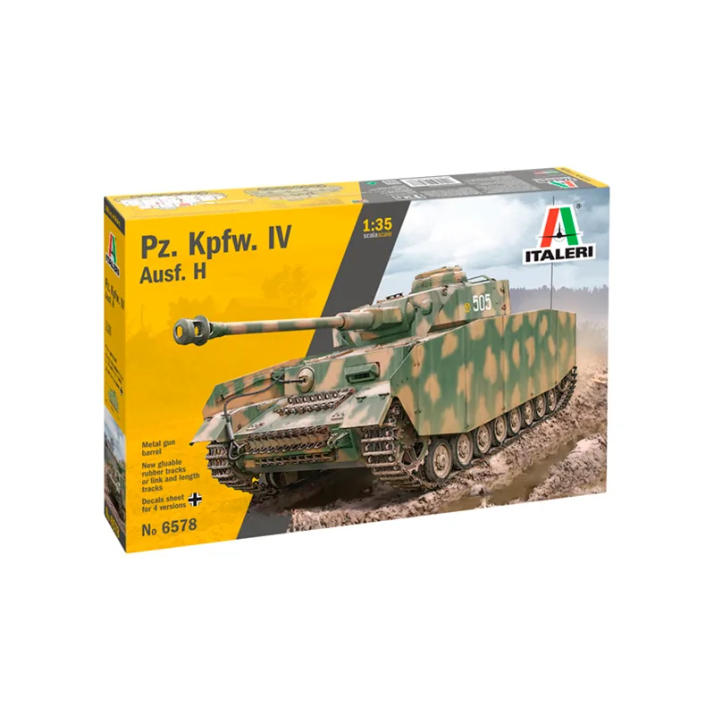 Product image 2: Italeri Pz. Kpfw. IV Ausf. H Tank 1:35
