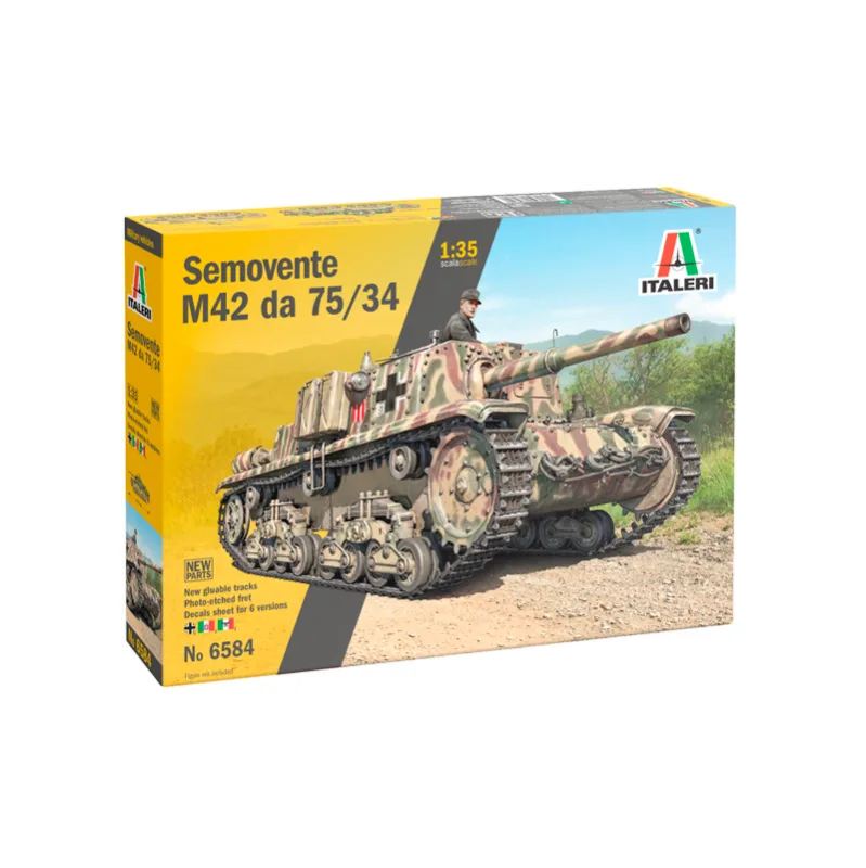 Immagine del prodotto 2: Italeri Carro armato Semovente M42 da 75/34 1:35
